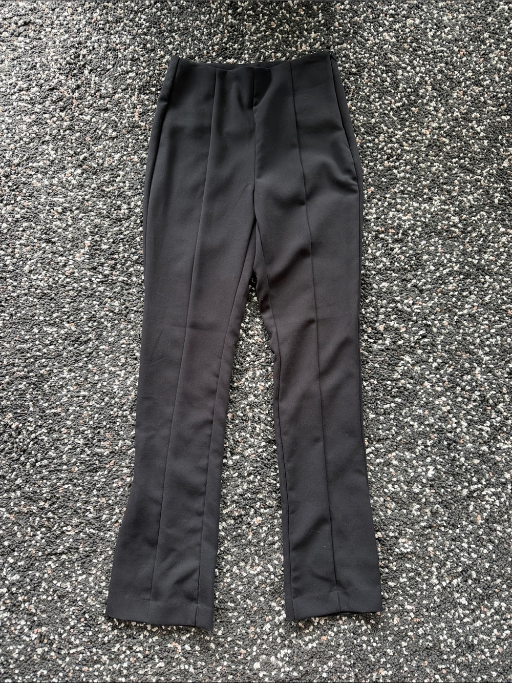 Zara High-Waist Black skinny Dress Pants NWT